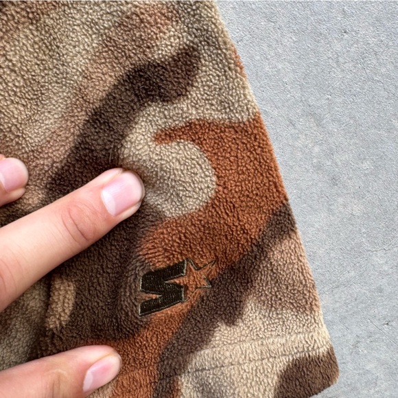 Vintage Starter Camouflage Zip Up Sweater - Picture 2 of 4